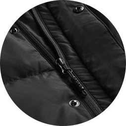 Feature Details Image YKK Front Zipper