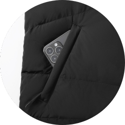 Feature Details Image Zippered Hand Pockets