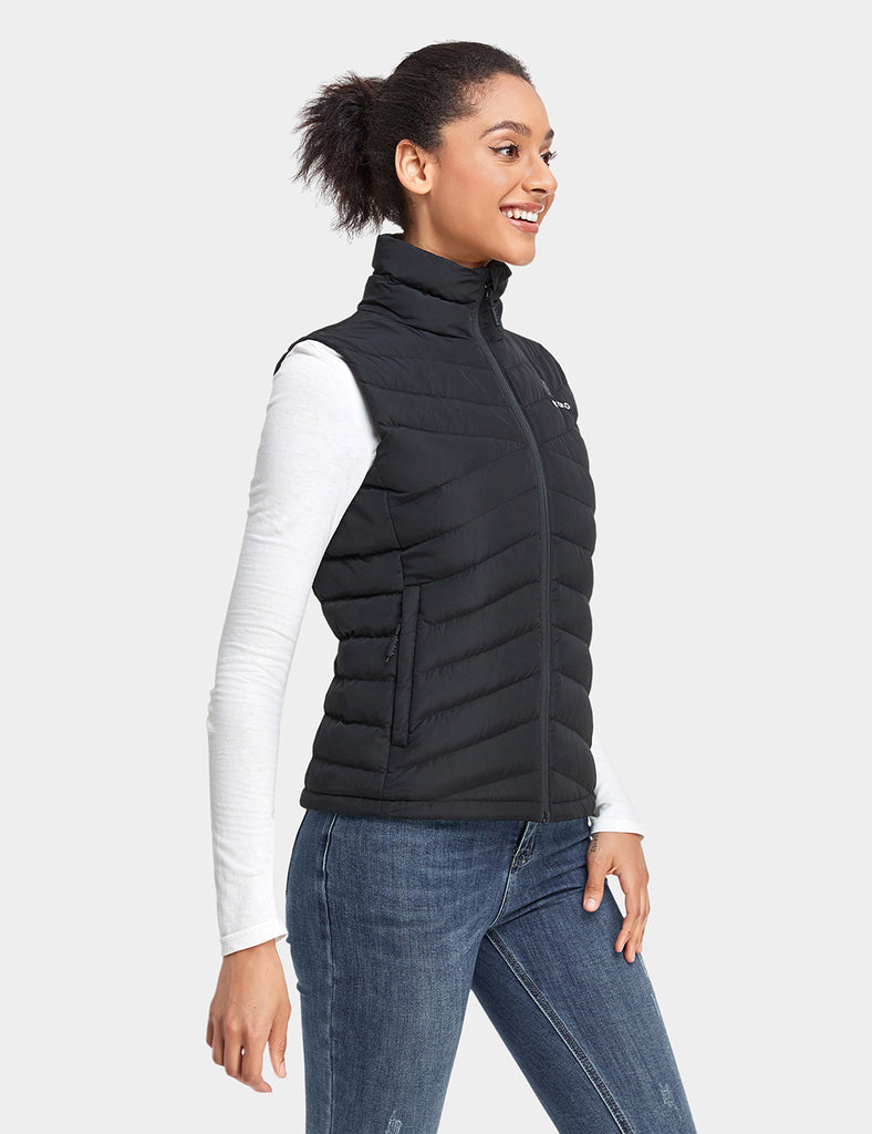Women's Heated Vest with 90% Down | Up to 10 Hrs of Heat | ORORO ...