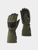 Unisex Shell Gloves - Dark Green / Flecking Grey