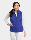 Women's Heated Quilted Vest - Pure Blue