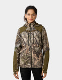 Women's Heated Hunting Jacket - Camouflage, Mossy Oak Country DNA