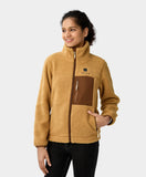 Women's Colorblock Recycled Fleece Heated Jacket