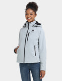 Women's Heated Jacket (4 Heating Zones) - Sharkskin Grey