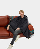 Heated Dual Control Poncho Blanket (with Two Battery Sets)